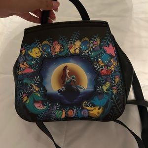 Little Mermaid Loungefly Purse/backpack